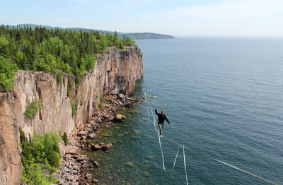 Bringing Highlining to the Midwest
