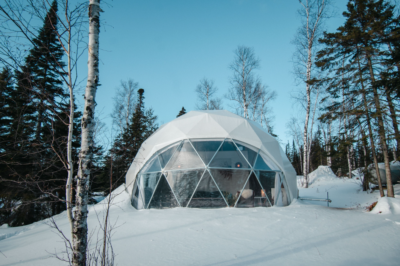 Finding Clarity: Minnesota’s Eco-Conscious Domes and Food Forest 