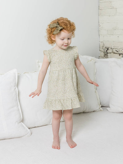 Organic Baby and Kids Tilly Tiered Dress