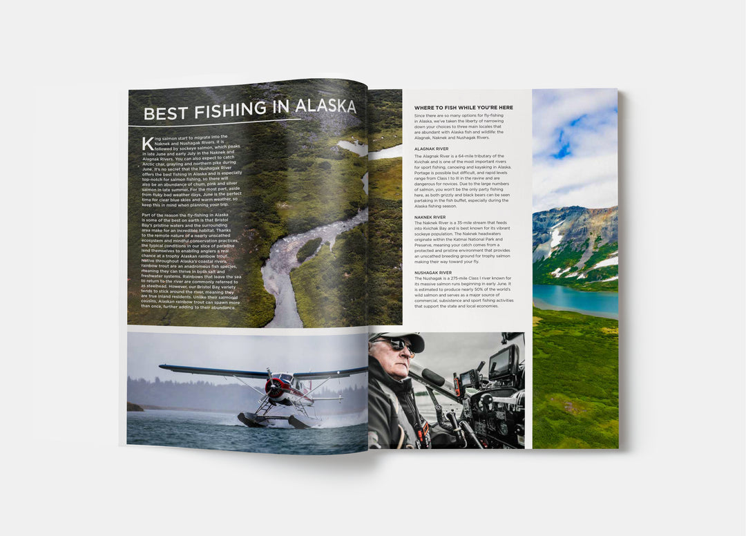 Lake and company national issue 2, Best fishing in Alaska