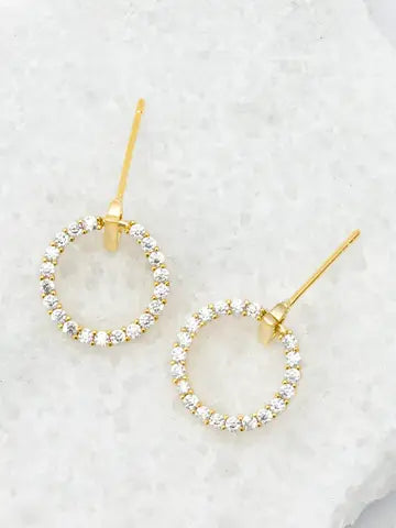 Aurora Circle Studs
