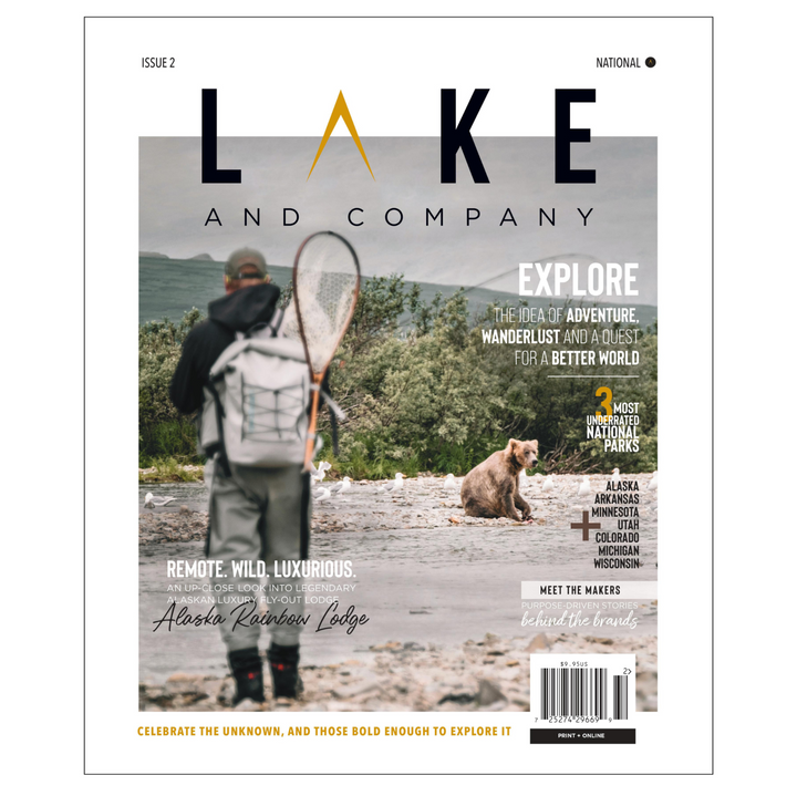 Lake and company national issue 2, Explore the idea of adventure wanderlust and a quest for a better world