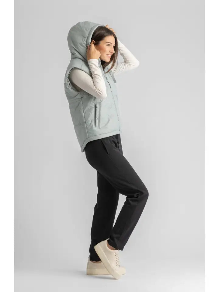 Daphne Hooded Puffer Vest