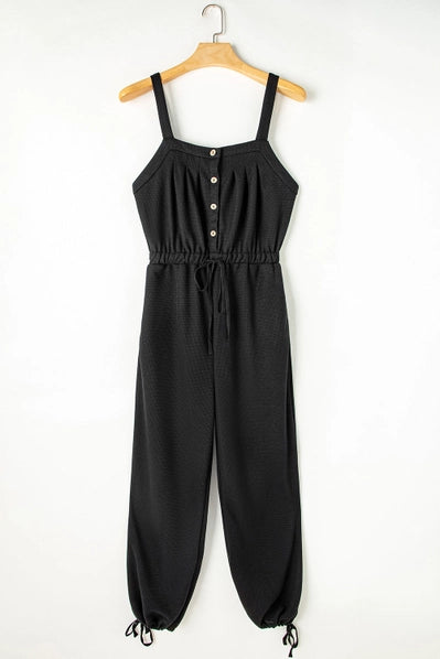 Drawstring Jumpsuit