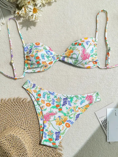 Floral Print Bikini