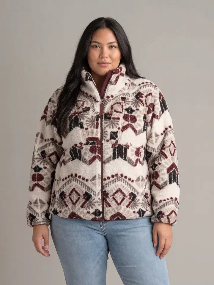 Full Zip Sherpa Jacket