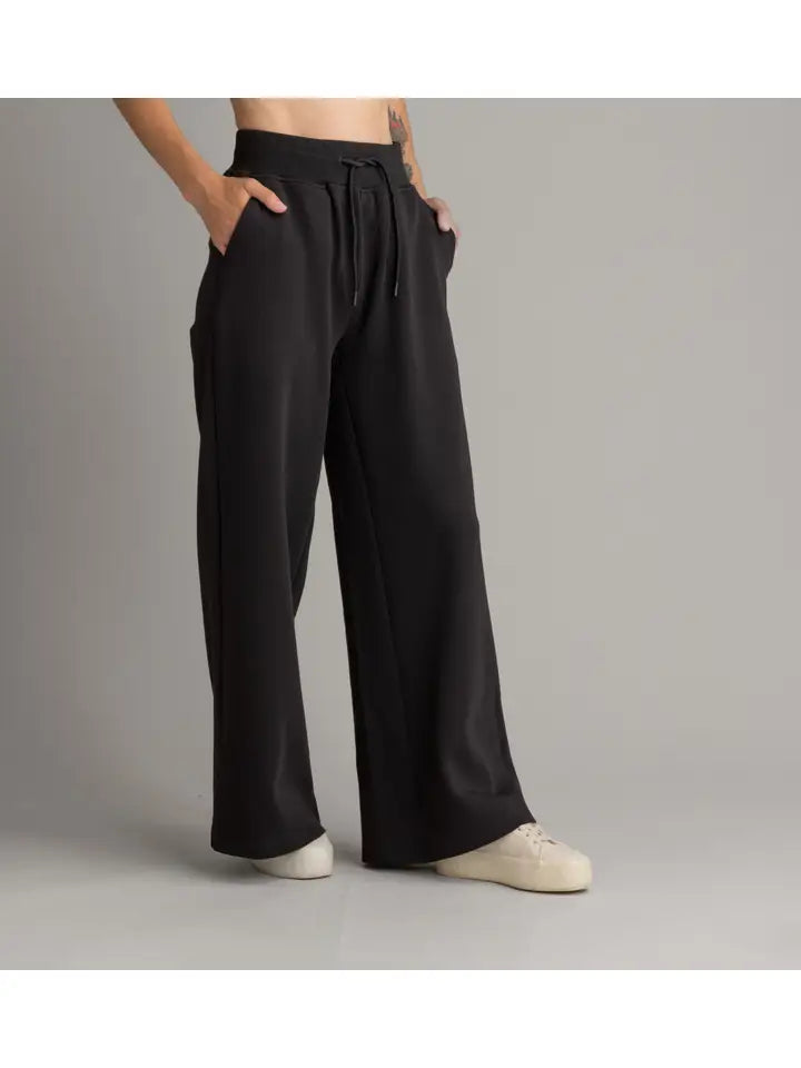Isla Jersey Wide Leg Pants