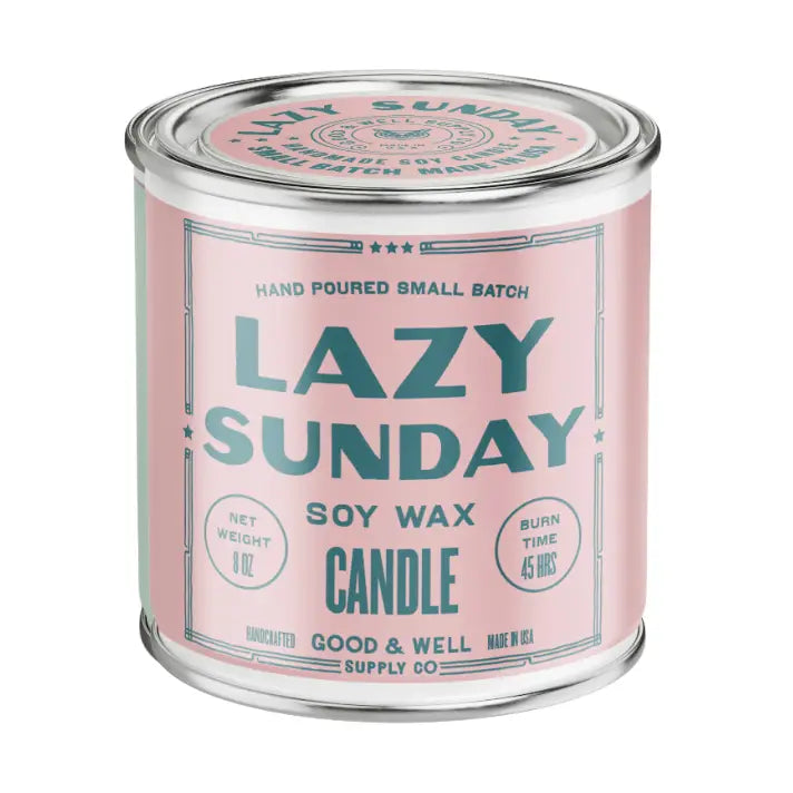 Lazy Sunday Candle