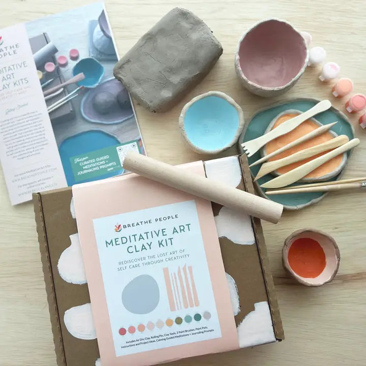 Mediative Art Clay Kit + Self Care