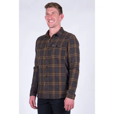 Men's Deadline Tek Flannel, Breckenridge Coal