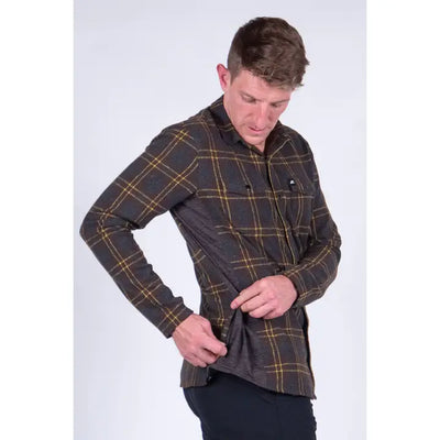 Men's Deadline Tek Flannel, Breckenridge Coal