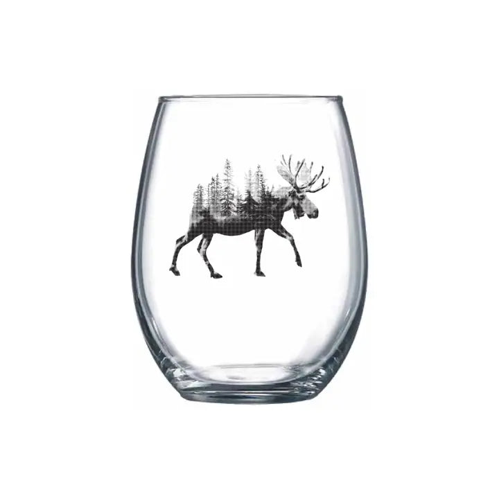Moose Treeline Steamless Wine Glass