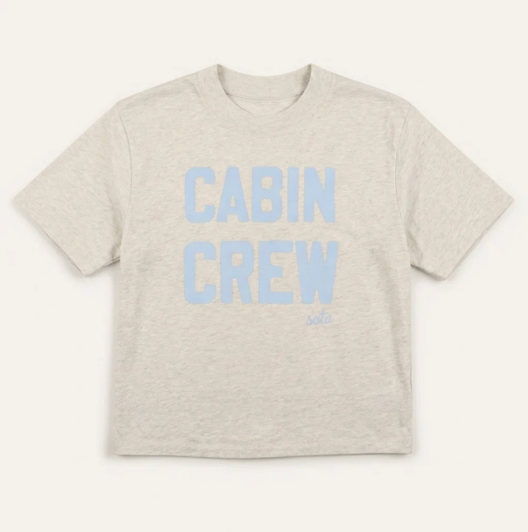 Womens Cabin Crew Boxy Tee