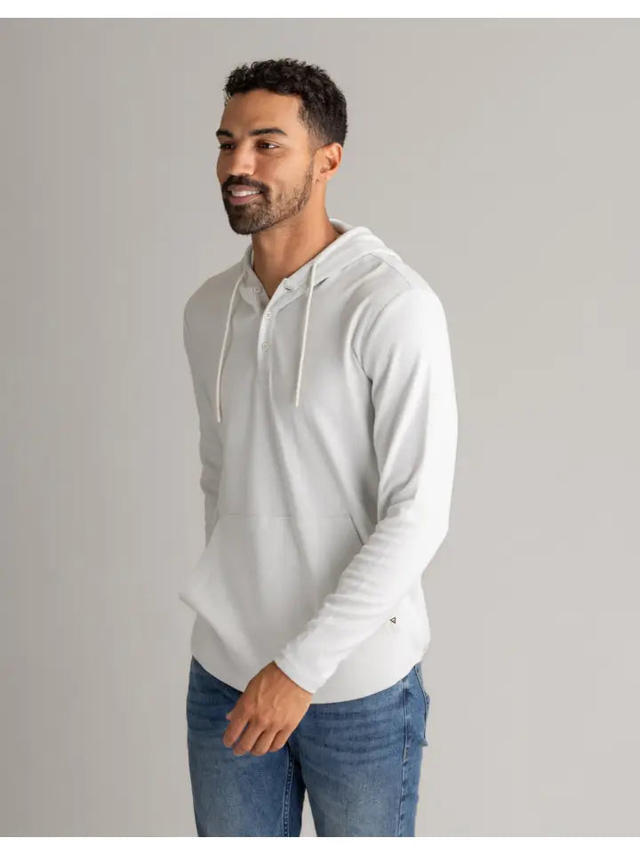 Lichen Stretch Flannel Henley