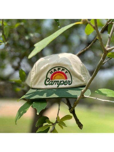 Happy Camper Snapback Hat