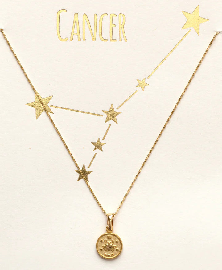 TINY ZODIAC MEDALLION