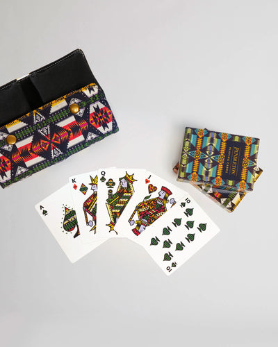 PENDLETON PLAYING CARDS, SET OF 2