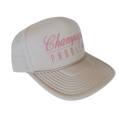 Champagne Problems Trucker Hat