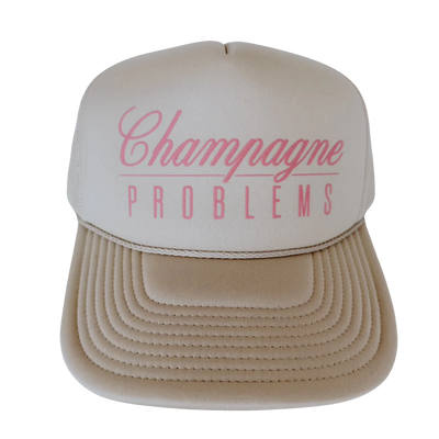 Champagne Problems Trucker Hat