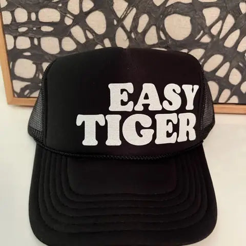 Easy Tiger - Black Trucker Hat