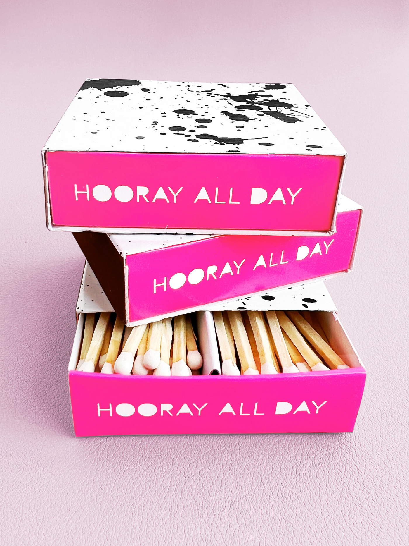 HOORAY ALL DAY  - BOX MATCHES