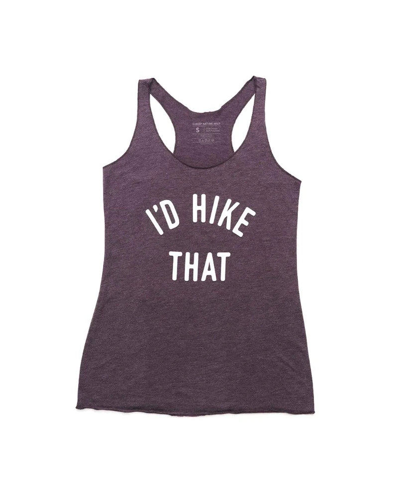 I'd Hike That Racerback Tank | Amethyst