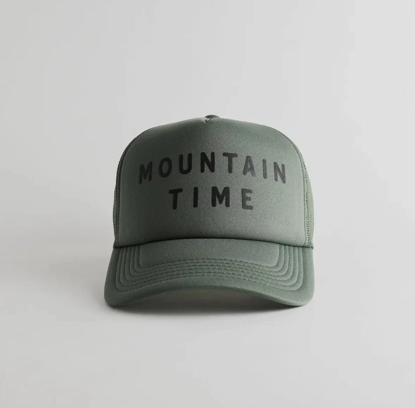 Mountain Time Recycled Trucker Hat