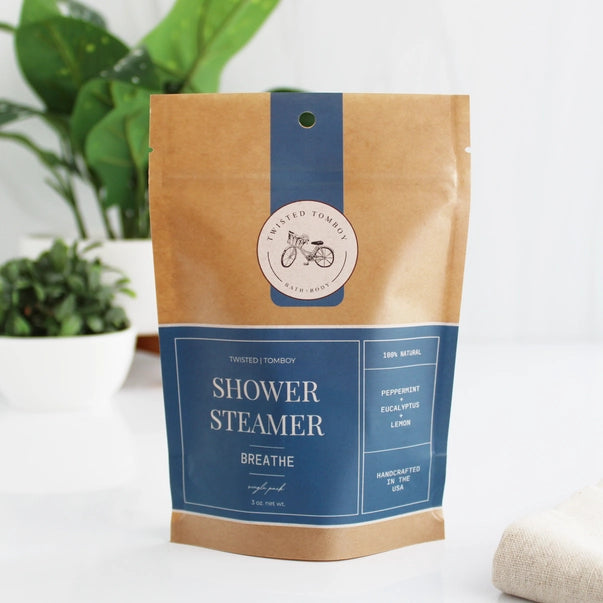 Shower Steamer Singles - Breathe | Eucalyptus + Peppermint + Lemon