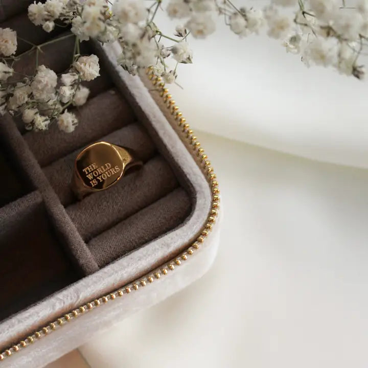 ' The World is Young ' Ring