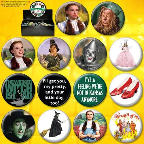 Wizard of Oz Buttons