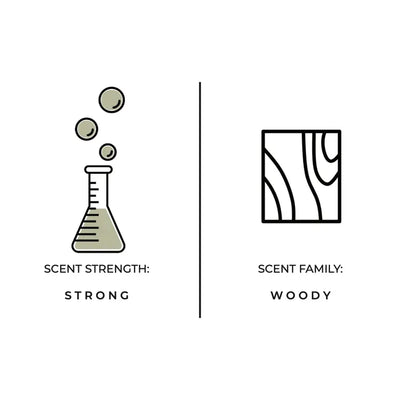 Woods Large Candle