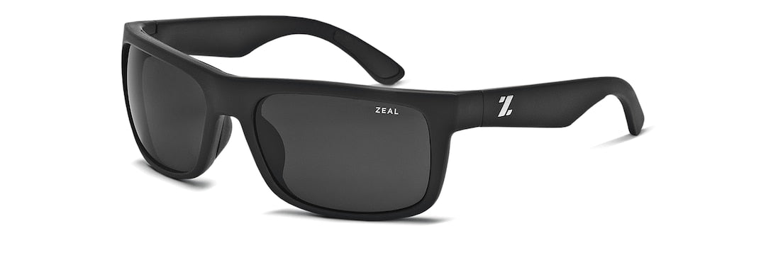 Zeal Optics ESSENTIAL- Matte Black - The Lake and Company