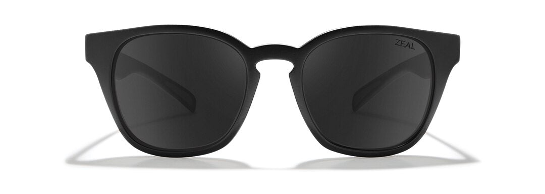 Zeal Optics WINDSOR Sunglasses - Matte Black - The Lake and Company
