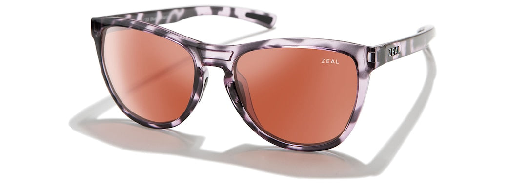 Zeal Optics BENNETT Sunglasses - Lilac Tortoise - The Lake and Company