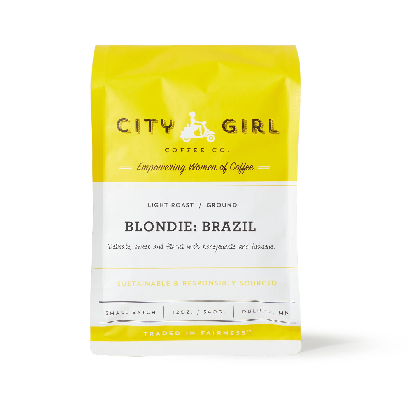 City Girl Blondie Brazil Ground Coffee - The Lake and Company