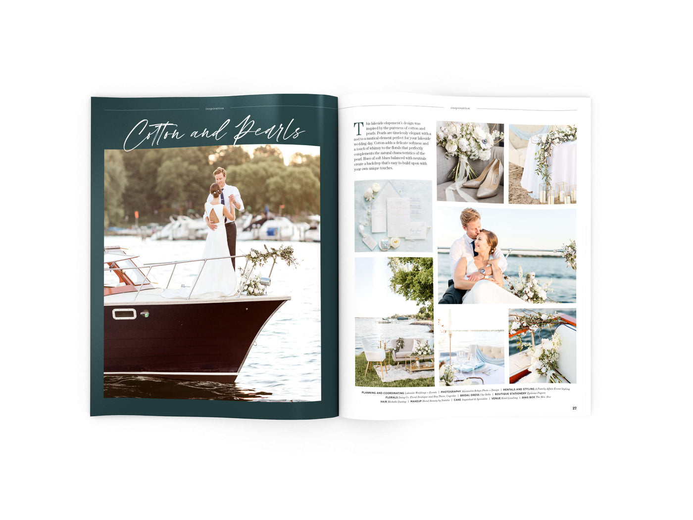 Lake Bride Magazine: Issue 17 - The Lake and Company