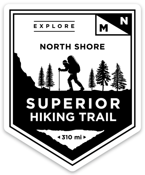 Superior Hiking Trail Sticker - The Lake and Company