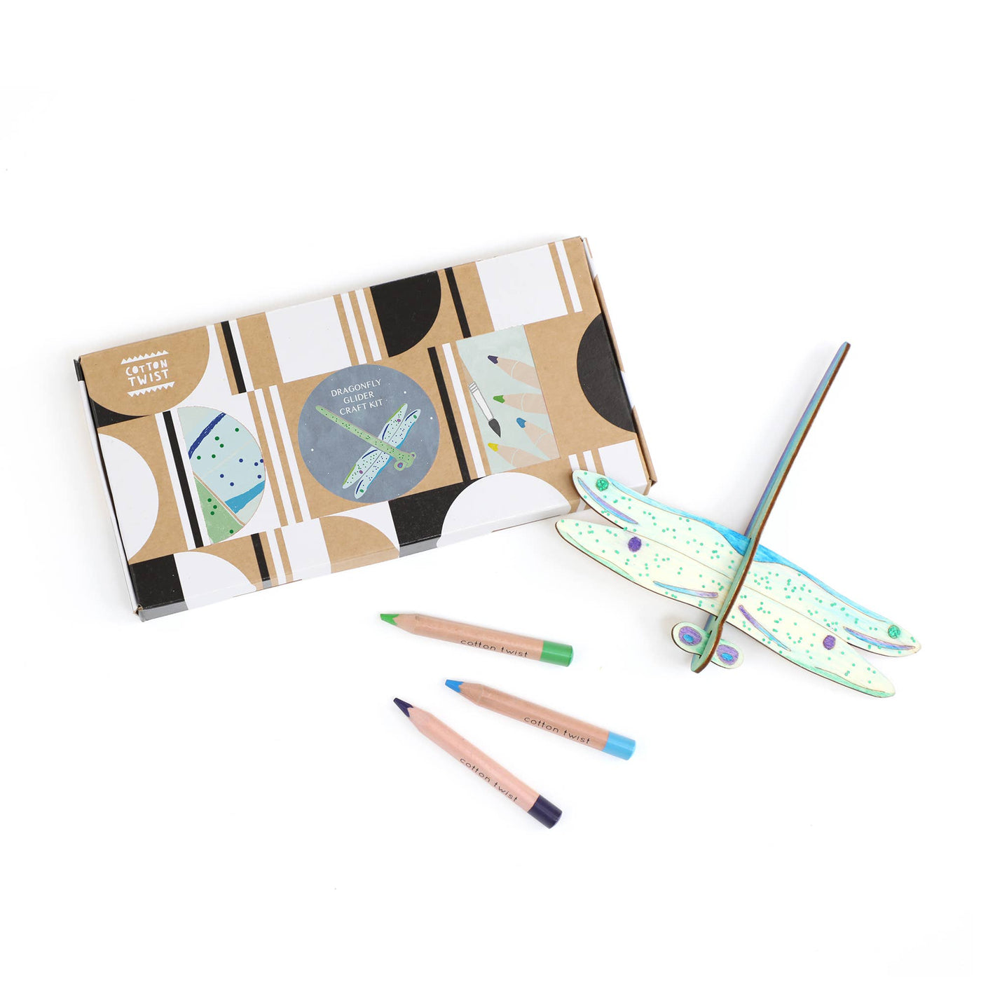 Make Your Own Dragonfly Glider Activity Kit - The Lake and Company