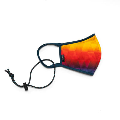 Cotton Face Mask - Pyro Tri-Fade - The Lake and Company