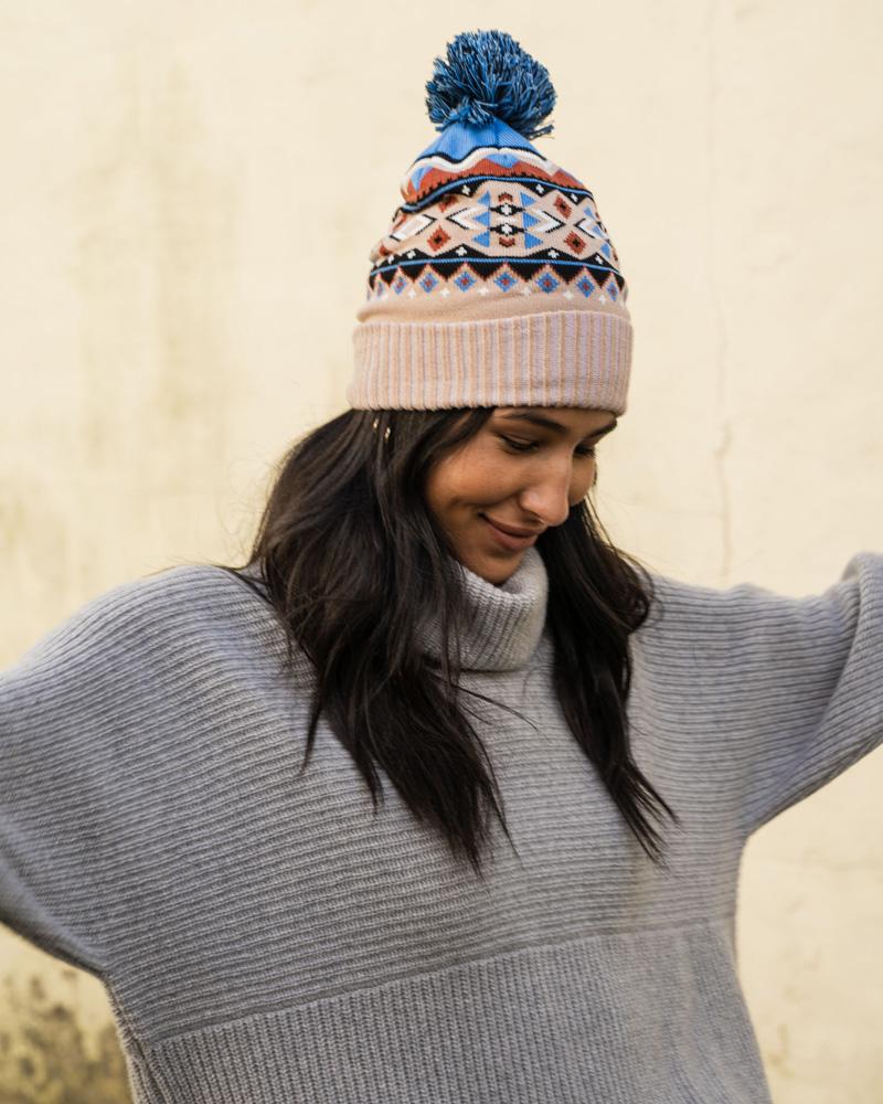 The Label Pom Beanie – Lakes and Grapes