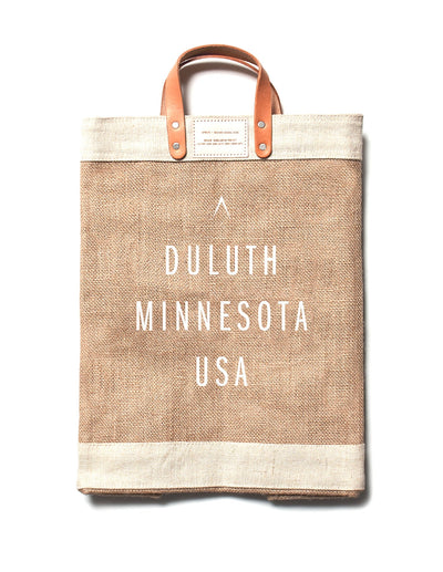 Duluth, Minnesota, USA - Apolis Market Bag - The Lake and Company