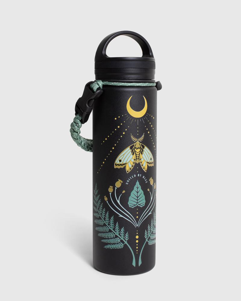 Lunar Moth 22 oz. Insulated Steel Water Bottle - The Lake and Company