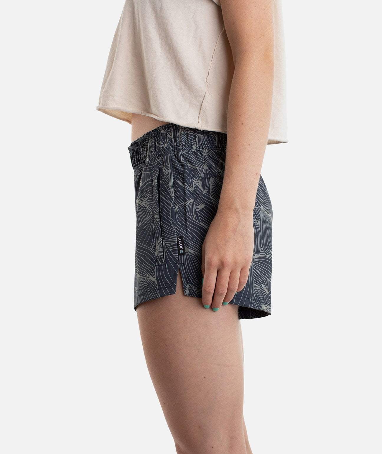 Women's Session Boardshort - Charcoal - The Lake and Company