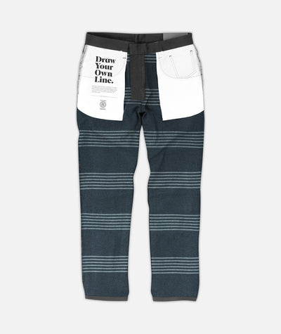 Mariner Flannel Lined Pant - Charcoal - The Lake and Company