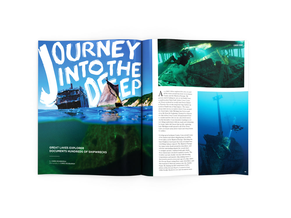 Lake and company Minnesota issue 24, Journey into the deep
