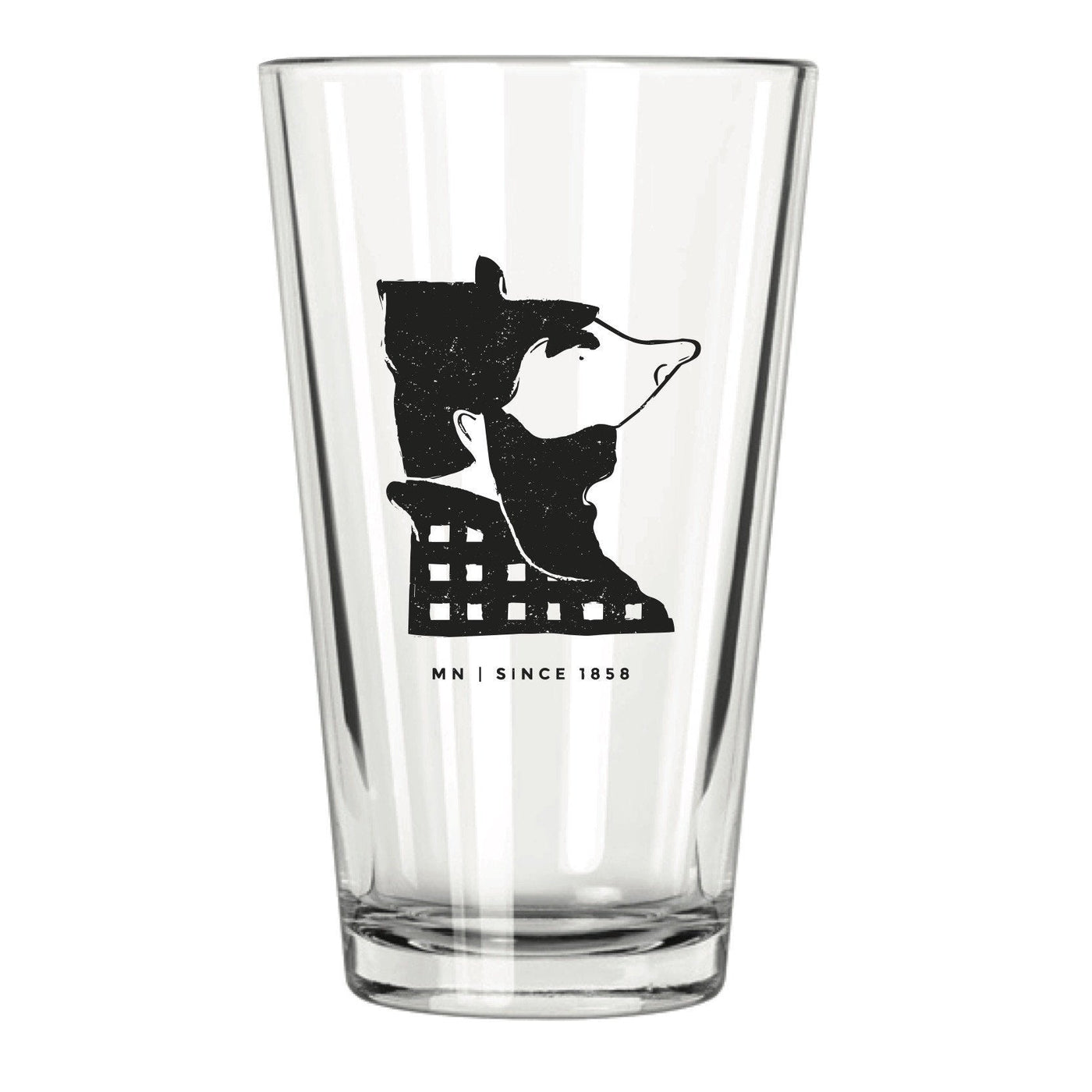 True Minnesotan Pint Glasses - The Lake and Company