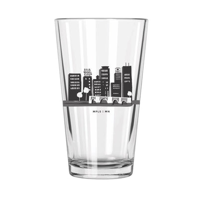 True Minnesotan Pint Glasses - The Lake and Company