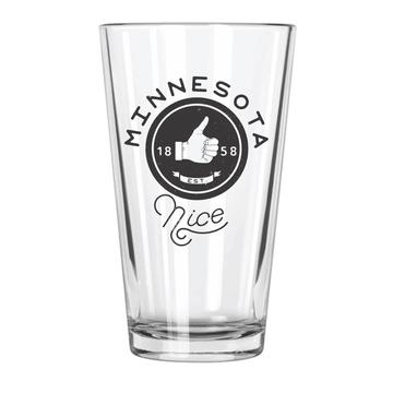 True Minnesotan Pint Glasses - The Lake and Company