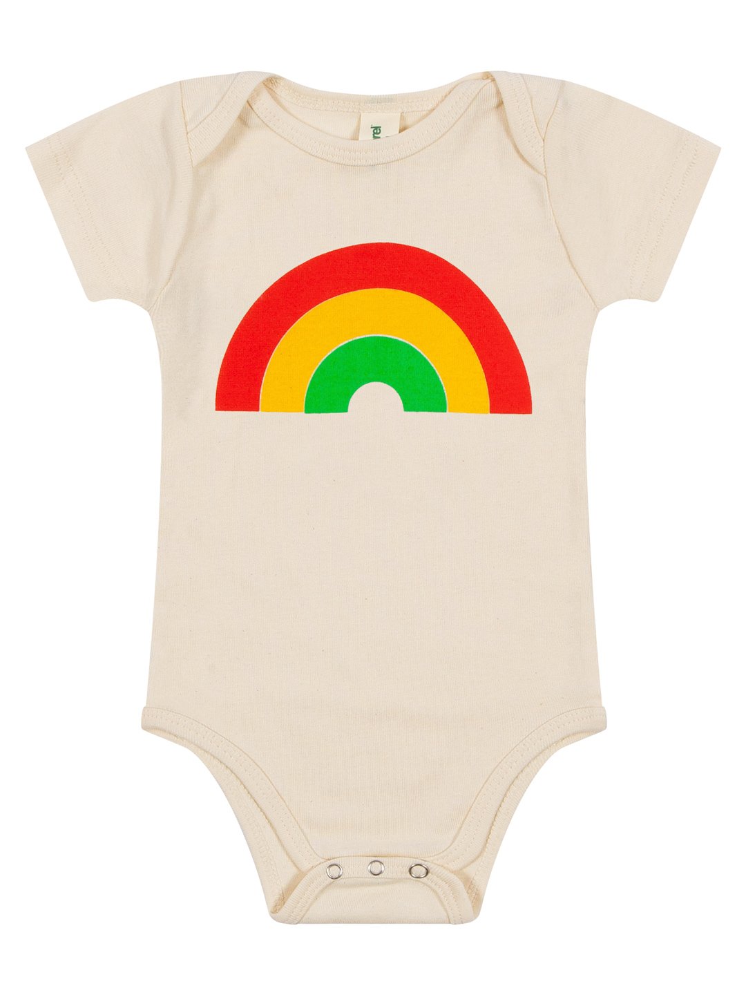 Rainbow Baby Onesie Natural - The Lake and Company