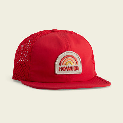 Howler Rainbow Tech Strapback : Scarlet - The Lake and Company